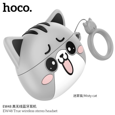 Hoco Ew48 Auriculares Estéreo Inalámbricos Con Funda De Gatito