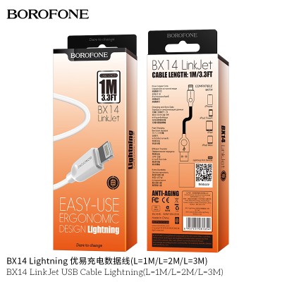 Borofone Bx14 Cable Linkjet Usb Ip