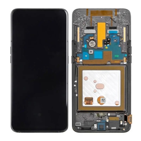 Pantalla Completa Para Samsung A80/ A805 Oled Con Marco Negro