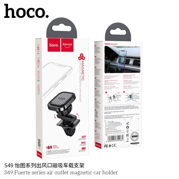 Hoco S49 Soporte Magnético Para Coche Con Salida De Aire