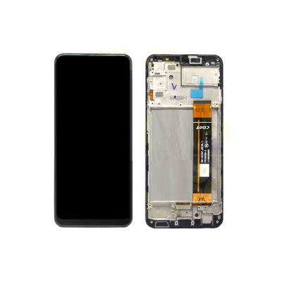 Pantalla Completa Original Servicepack Para Samsung A23 4G / A235 con Marco-Negro