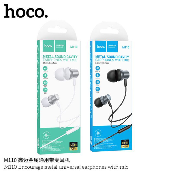 Hoco M110 Auriculares Con Cable Y Microfono-Entrada Jack