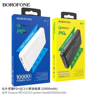 Borofone Bj9 Urano Pd+Qc3.0 Power Bank 10000 Mah