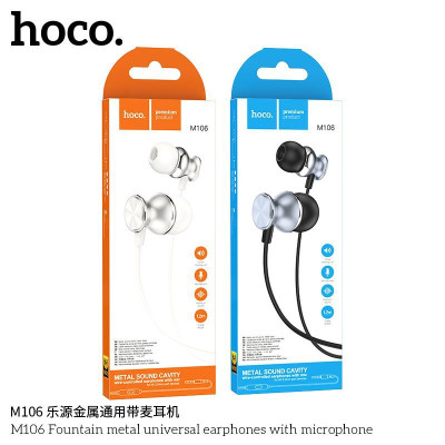 Hoco M106 Auriculares Con Cable Y Microfono-Entrada Jack