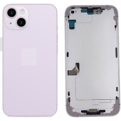 Chasis Con Tapa Trasera Para Iphone 14-Morado