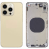 Chasis Con Tapa Trasera Para Iphone 14 Pro Oro
