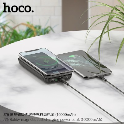 Hoco J76 Bobby Magnetic Fast Carging Power Bank 10000 Mah