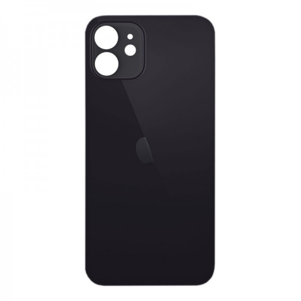 Tapa Trasera Para Iphone 12 Mini Negro