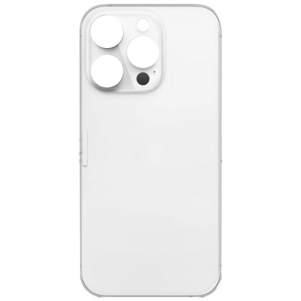 Tapa Trasera Para Iphone 15 Pro Blanco