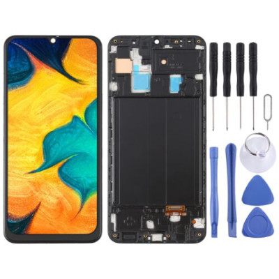 Pantalla Completa Para Samsung A30 /A305 Oled Con Marco