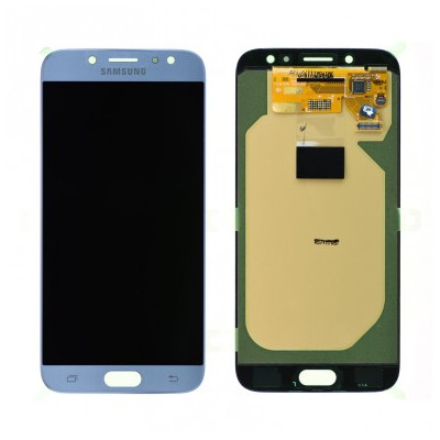 Pantalla Completa Compatible Oled Para Samsung J7 2017/J730 Azul