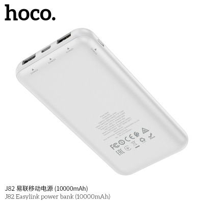 Hoco J82 Asylink Banco De Energia (10000Mah)