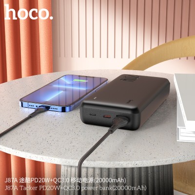 Hoco J87A Power Bank Tacker Pd20W+Qc3.0 (20000Mah)