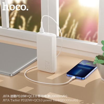 Hoco J87A Power Bank Tacker Pd20W+Qc3.0 (20000Mah)