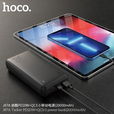 Hoco J87A Power Bank Tacker Pd20W+Qc3.0 (20000Mah)