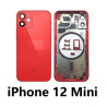 Chasis Con Tapa Trasera Para Iphone 12 Mini Rojo