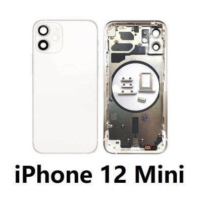 Chasis Con Tapa Trasera Para Iphone 12 Mini Blanco