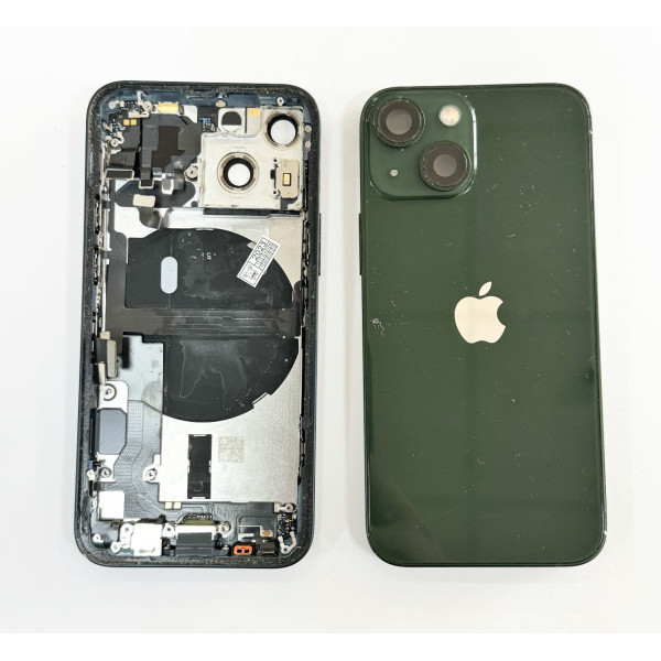 Chasis De Desmontaje Original Para Iphone 13 Mini Verde-Con Piezas