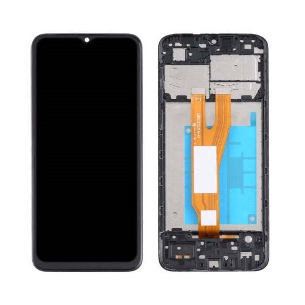 Pantalla Completa Original Servicepack Para Samsung Galaxy A032 / A03 Core 2022 Con Marco