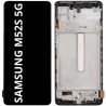 Pantalla Completa ⚫Original⚫ ServicePack Para Samsung M52 5G / M526 (M52S 5G 2021) Con Marco