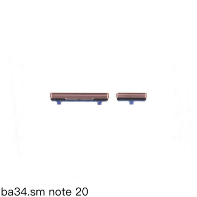 ba34 Boton lateral de Volumen/Power para samsung note 20/ N981