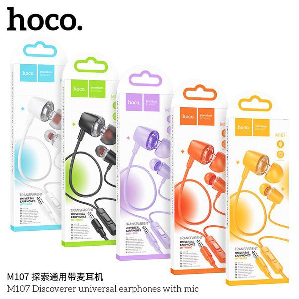 Hoco M107 Auriculares Con Cable Y Microfono-Entrada Jack