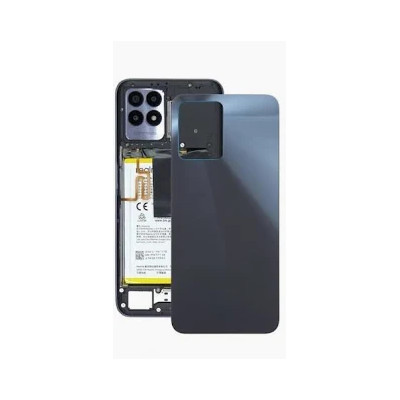 Tapa Trasera Para Oppo Realme C35 Negro