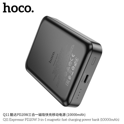 Hoco Q11 Power Bank Q11 Expressar 3 En 1 Pd20W 10000Mah