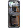 Pantalla Completa ⚫Original⚫ Servicepack Para Samsung Galaxy Z Flip 4 / F721 Con Marco Azul