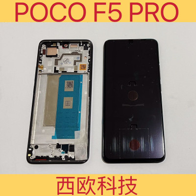 Pantalla Completa Original Servicepack Para Xiaomi POCO F5 PRO Con Marco NEGRO