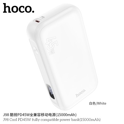 Hoco J98 Cool Pd45W Totalmente Compatible (15000 Mah)