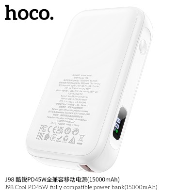 Hoco J98 Cool Pd45W Totalmente Compatible (15000 Mah)