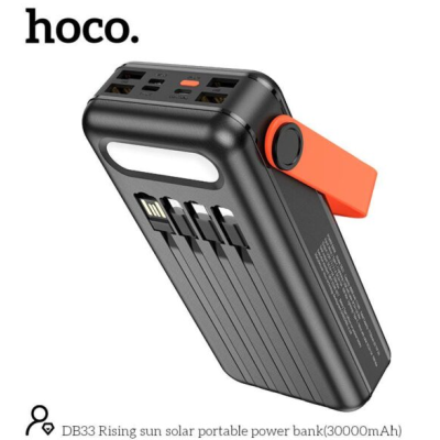 Hoco Db33 Power Bank Solar (30000Mah)