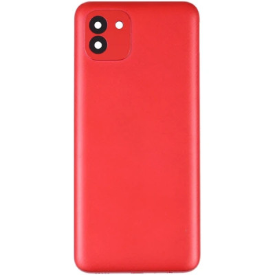 Tapa Trasera Para Samsung A03S / A037 Rojo