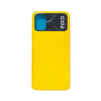 Tapa Trasera Para Xiaomi Poco M3 Amarillo