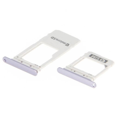 Bandeja Sim Para Samsung A530 / A5 2018 Morado