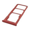 Bandeja Sim Para Samsung A12 / A125 Roja