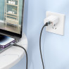 Hoco U128 Cable Carga/Datos PD27W 2in1 (USB/C-L)