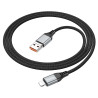 Hoco U128 Cable Carga/Datos PD27W 2in1 (USB/C-L)