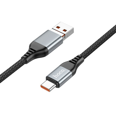 Hoco U128 Cable De Datos De Carga 2 En 1 Usb/Tipo-C A Tipo-C