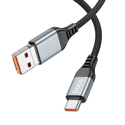 Hoco U128 Cable De Datos De Carga 2 En 1 Usb/Tipo-C A Tipo-C