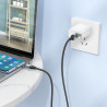 Hoco U128 Cable Carga/Datos PD60W 2in1 (USB/C-C)