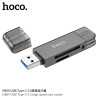 Hoco HB39 Lector Tarjeta USB3.0+Type C 3.0