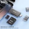 Hoco HB39 Lector Tarjeta USB3.0+Type C 3.0