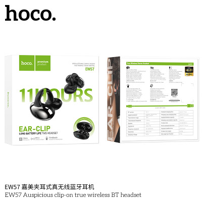 Hoco EW57 Ear Clip True Wireless TWS Auricular Bluetooth