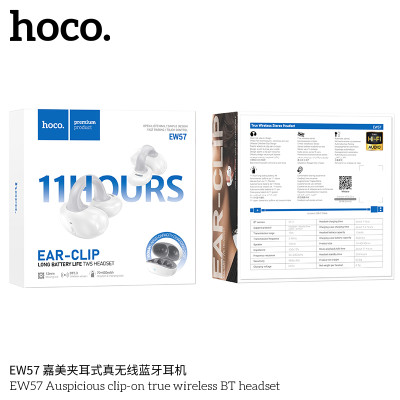 Hoco EW57 Ear Clip True Wireless TWS Auricular Bluetooth