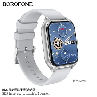 Borofone Bd5 Reloj Deportivo Inteligente (Versión De Llamada)