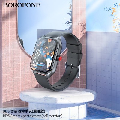 Borofone Bd5 Reloj Deportivo Inteligente (Versión De Llamada)