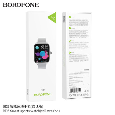 Borofone Bd5 Reloj Deportivo Inteligente (Versión De Llamada)