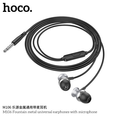 Hoco M106 Auriculares Con Cable Y Microfono-Entrada Jack